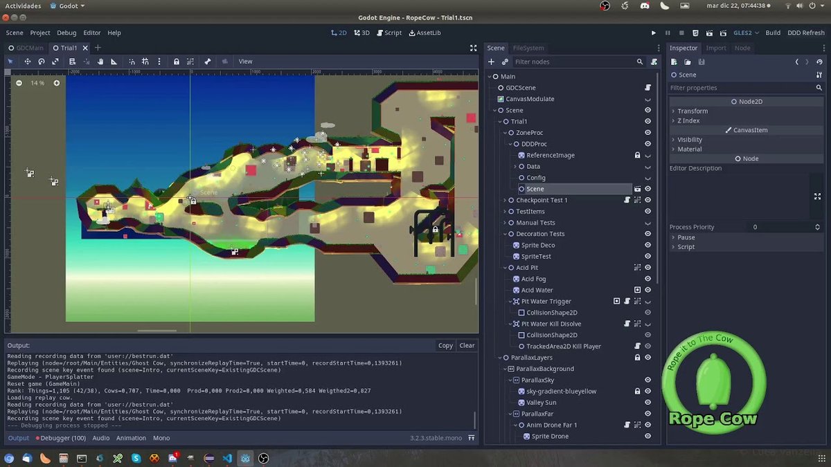 Features of Godot Dungeon Generation Using Binary Space Partitioning